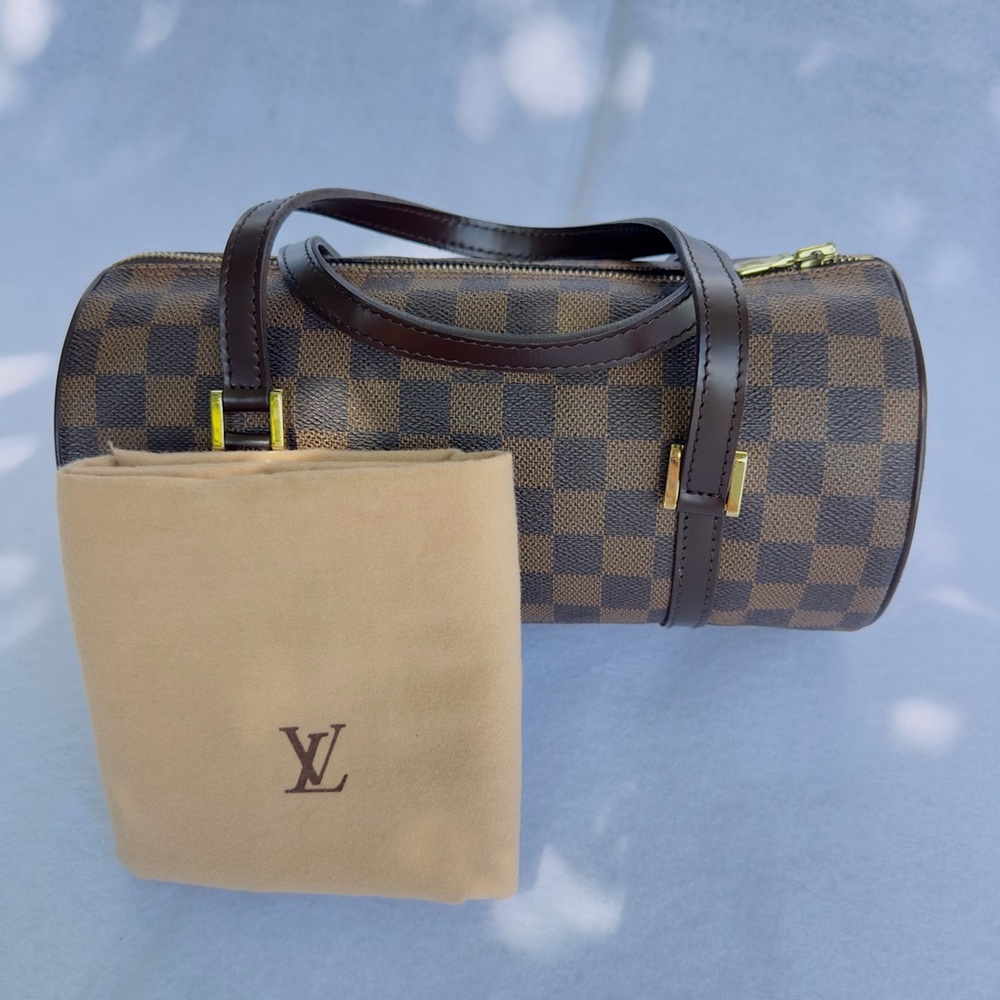 Louis Vuitton Papillon Damier Barrel Satchel